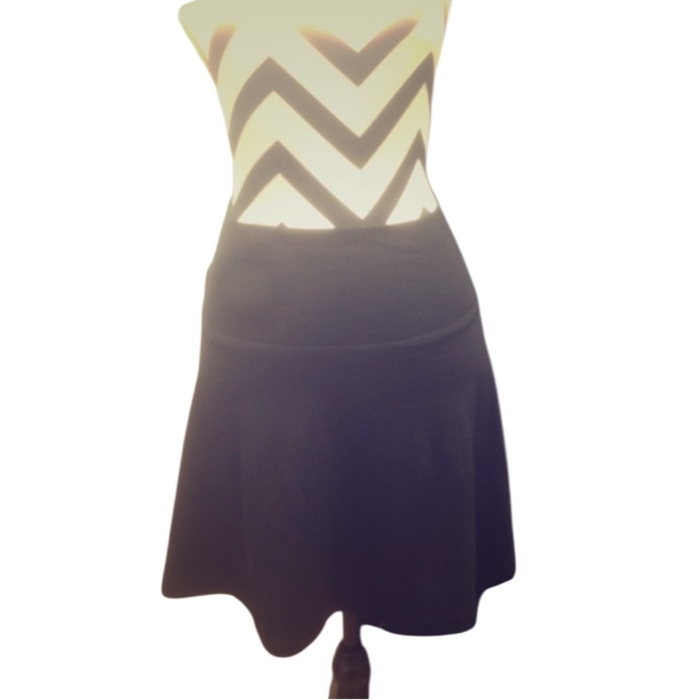 No boundaries black mini skirt with a slight flare Black Skater Skirt mini